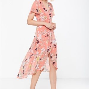 Cotton On Floral Dress Coral